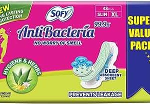 SOFY ANTI BACTERIA EXTRA LONG SIZE 48 PADS