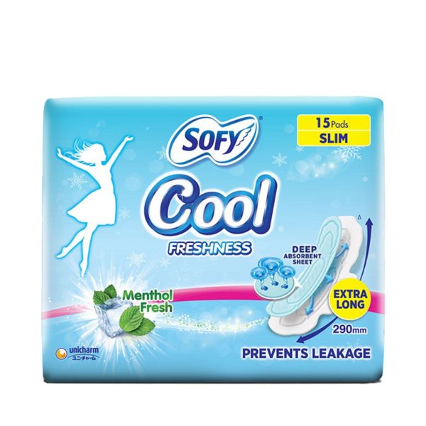 SOFY COOL EXTRA LONG SIZE 15 PADS