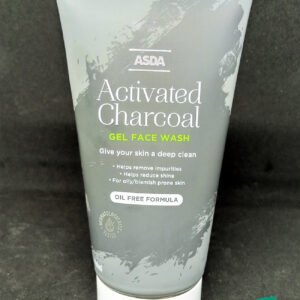 ASDA (UK) ACTIVATED CHARCOAL GEL FACE WASH 150 ML