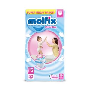 MOLFIX 6 50 PC 15+ KG BABY DIAPER