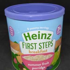 HEINZ (UK) FIRST STEPS BREAKFAST SUMMER FRUIT PORRIDGE 7+ MONTHS 240G