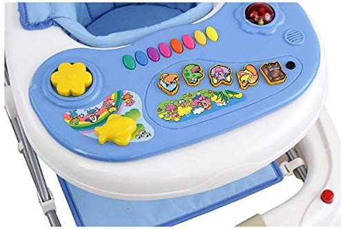 FARLIN BABY WALKER ROCKING WITH MUSIC BLUE COLOR