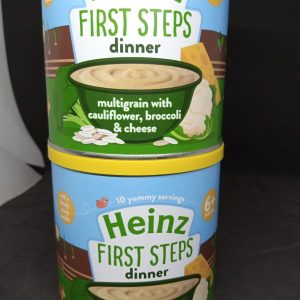 HEINZ (UK) DINNER MULTIGRAIN WITH CAULIFLOWER BROCCOLI AND CHEESE 6+ MONTHS 200G (2)