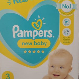 PAMPERS 3 (UK) NEW BABY 72 PCS 6-10 KG BABY DIAPER