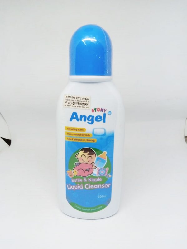 STONY ANGEL BABY BOTTLE & NIPPLE LIQUID CLEANSER 300 ML (1)
