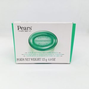 PEARSINDIA TRANSPARENT BODY SOAP PURE & GENTLE WITH LEMON FLOWER EXTRACTS 125g (1)